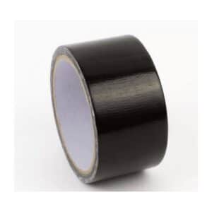 Rygtape, Sort - Papir - 40mm x 50m.