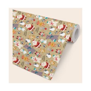 ØKONOM 57 CM " CHINTZ, CREME & GOLD" 7 KG 154 M