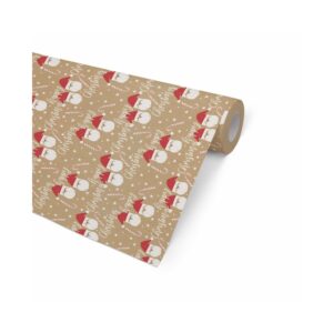 ØKONOM 57 CM " JULETID" KRAFTPAPIR 154 M 7 KG