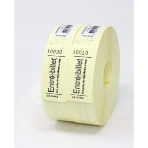 ENTREBILLETTER 54 - GUL