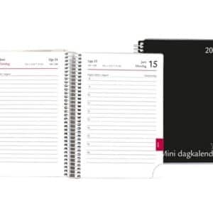 Spiral Dagkalender Mini 2024 Grå