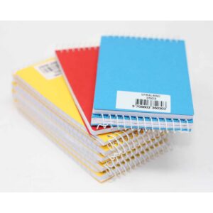SPIRAL-NOTES - 8,8 x 15 CM M/ TOPSPIRAL ASS. FV.