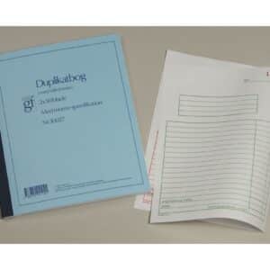 Fanekort A6, 5-delt (50 kort)