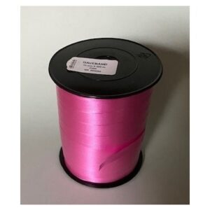 GAVEBÅND MAT 10MM X 200M. VINRØD