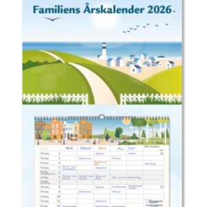 Familiens Årskalender 2024 - A3