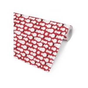 ØKONOM 57 CM " SNOWMAN - RØD " 7 KG 154 M