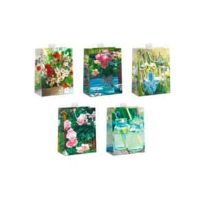 Dobbelt Kort med Konvolut "blomster Motiver" Ass