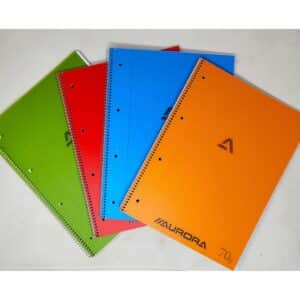 Kollegieblok A4 – tern