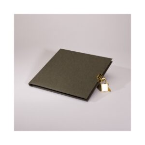 Dagbog 16,5 x 16,5 cm – 96 sider – mørk blå