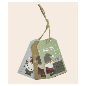 GAVEMÆRKER - JUL - SELVKLÆBENDE - TIL OG FRA + JULEMOTIVER (8+16)