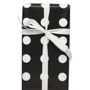 ØKONOM 57 CM "FIVE STRIPE" SORT DOBB.MAT - UDGÅET