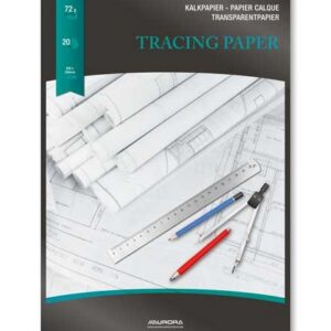 KALKERBLOK A-3 TRANSPARENT 20 BL. 75G.