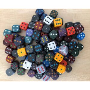 TERNINGER 16mm - ASS. FARVER (100)