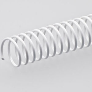 Renz Plastik Spiraler A4, Ø 6 mm, Transparent, max. 35 ark